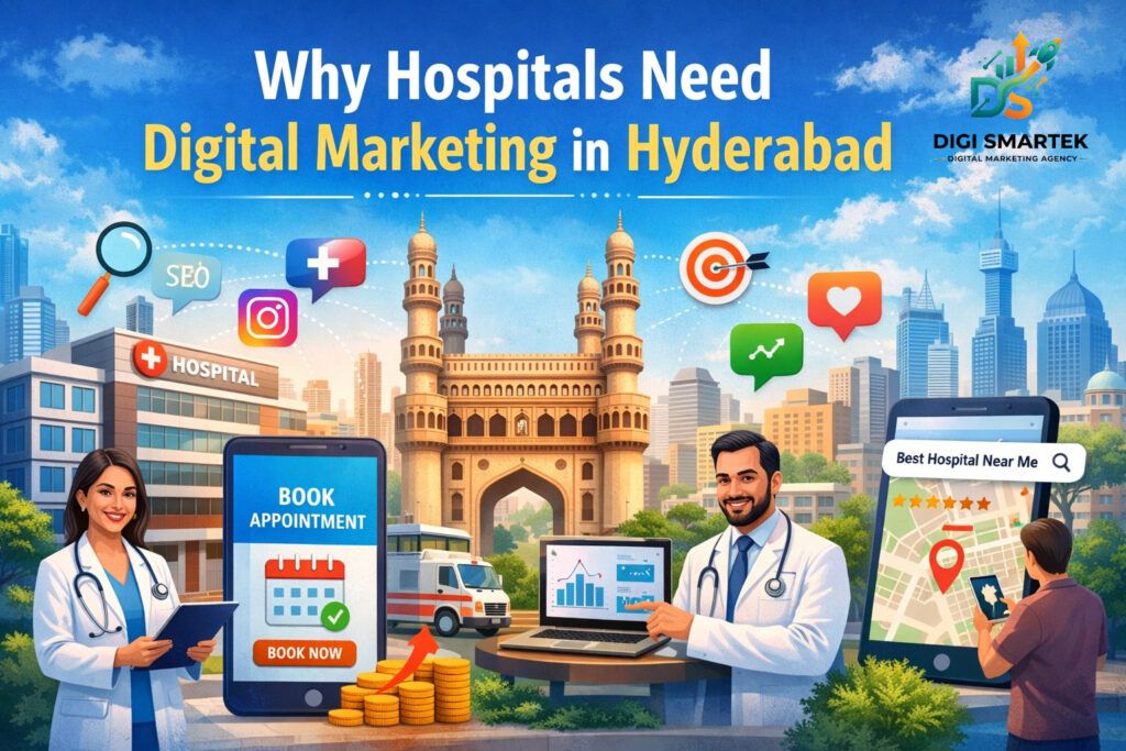 Best Digital Marketing Service for Hospitals in Hyderabad
